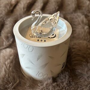 Swarovski Crystal Swan Figurine